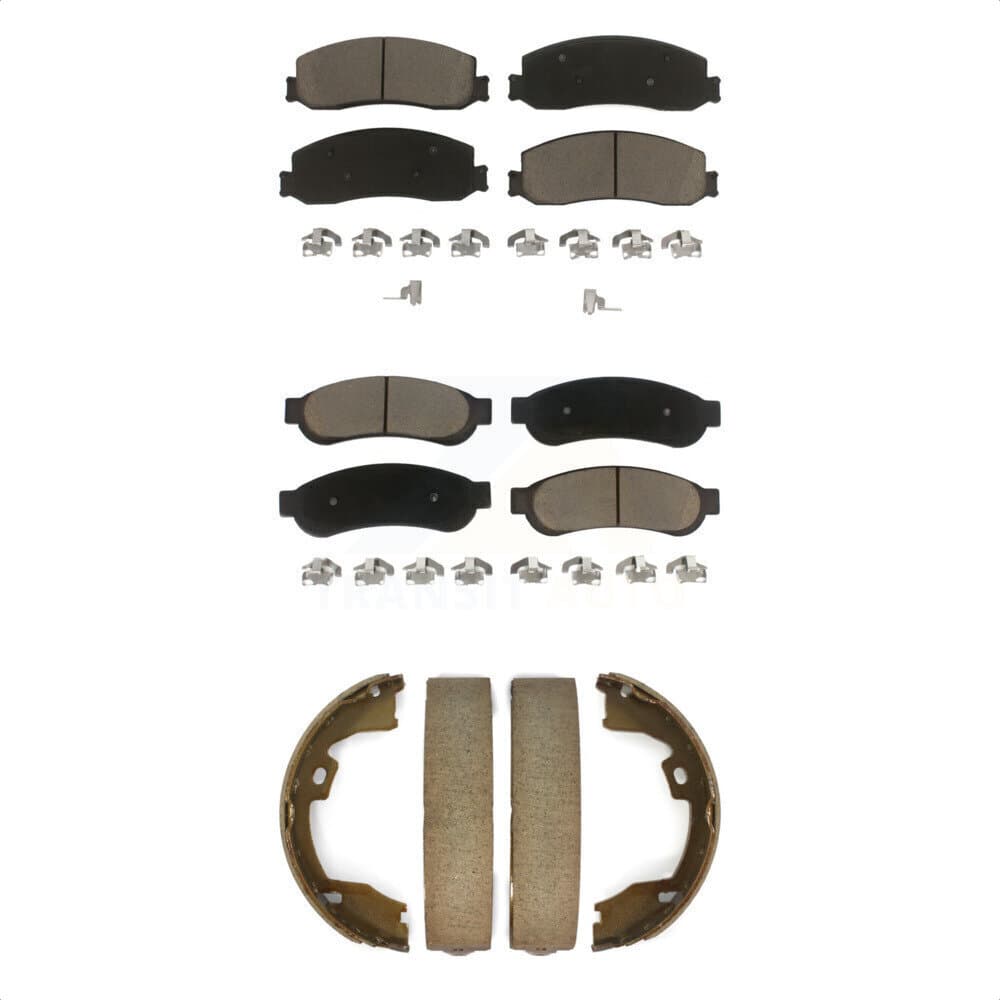 Transit Auto - KCN-100040 - Front and Rear Disc Brake Pad Kits image 1