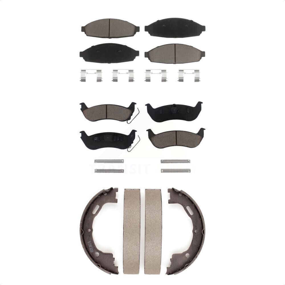 Transit Auto - KCN-100042 - Front and Rear Disc Brake Pad Kits image 1
