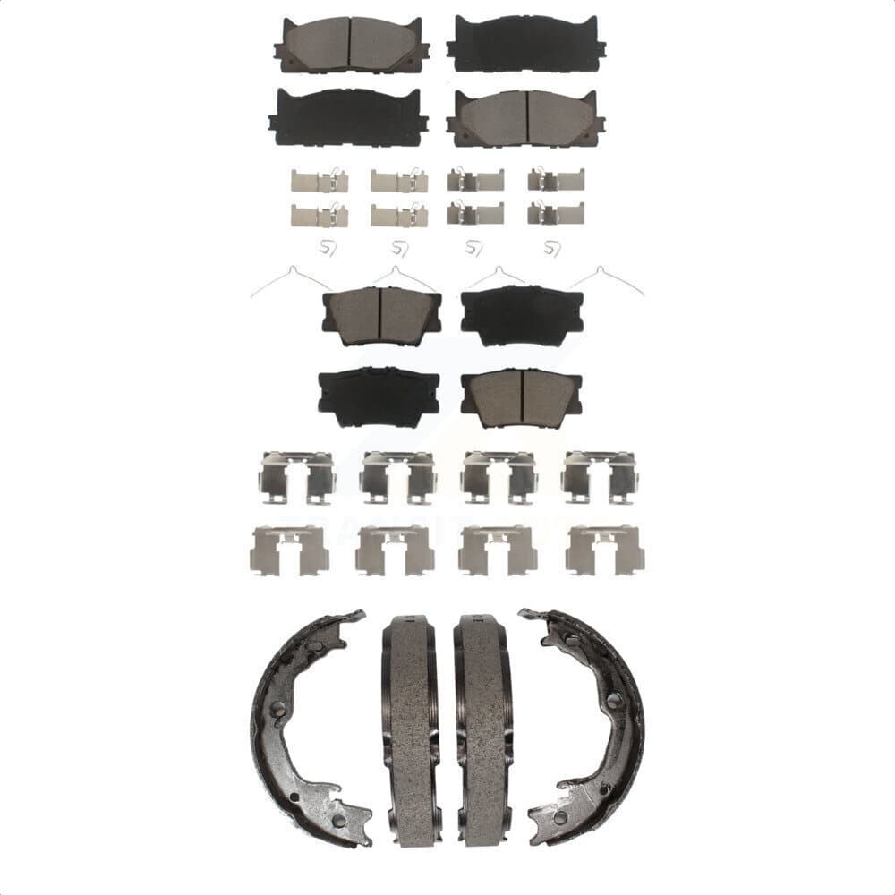 Transit Auto - KCN-100048 - Front and Rear Disc Brake Pad Kits image 1