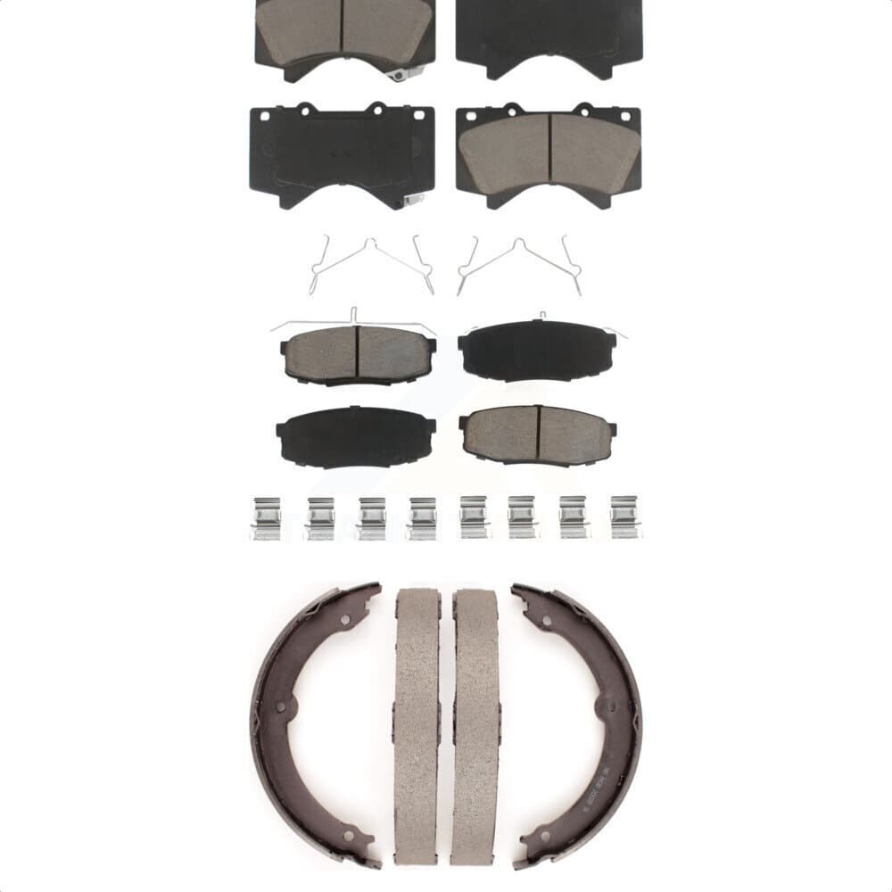 Transit Auto - KCN-100052 - Front and Rear Disc Brake Pad Kits image 1