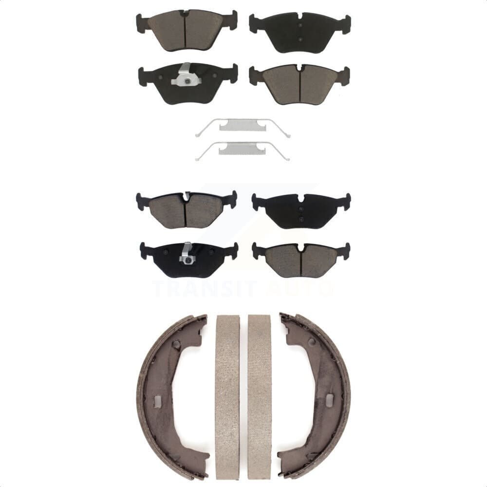 Transit Auto - KCN-100064 - Front and Rear Disc Brake Pad Kits image 1