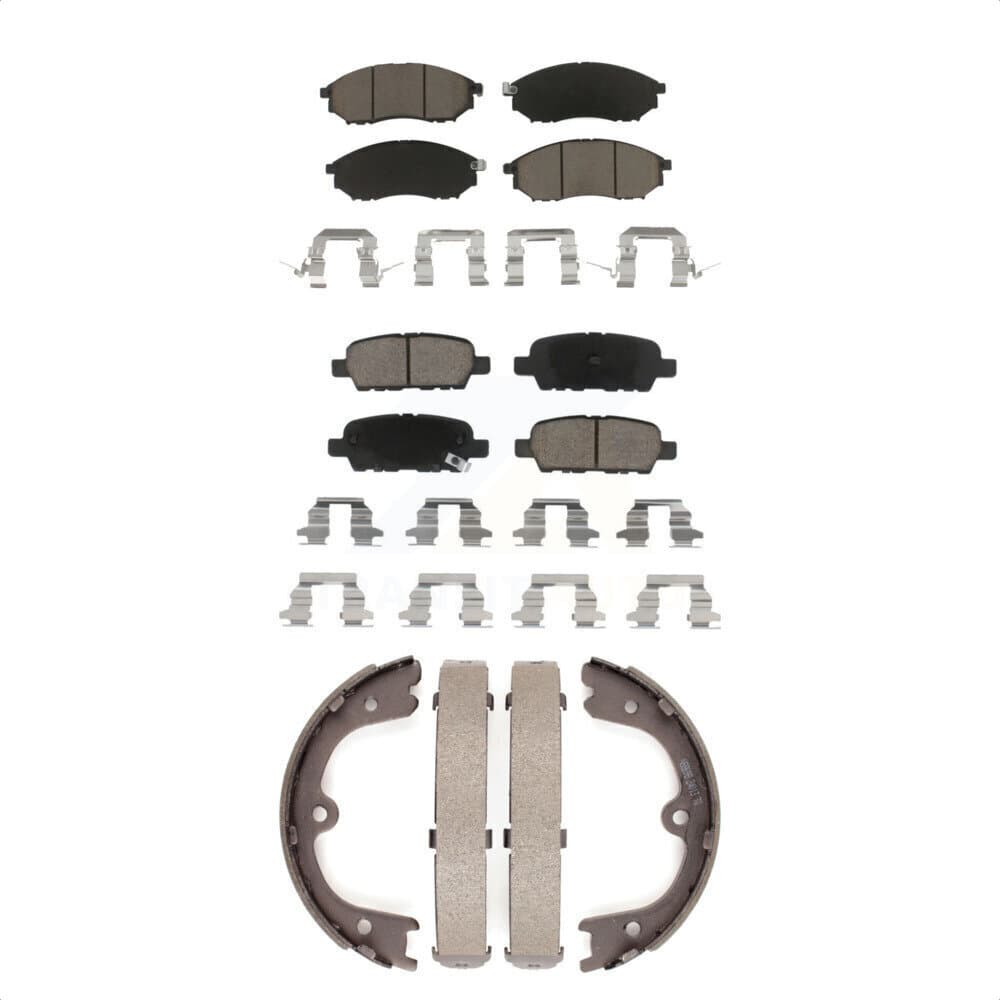 Transit Auto - KCN-100069 - Front and Rear Disc Brake Pad Kits image 1