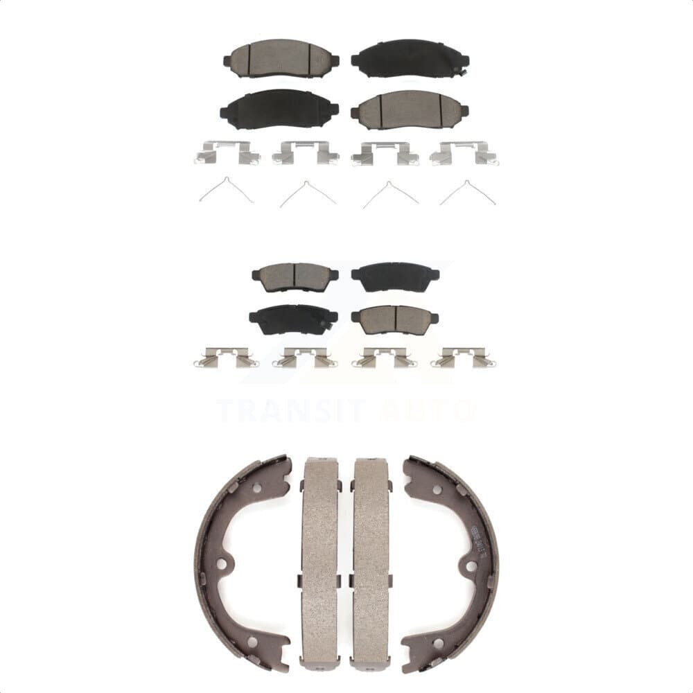 Transit Auto - KCN-100075 - Front and Rear Disc Brake Pad Kits image 1