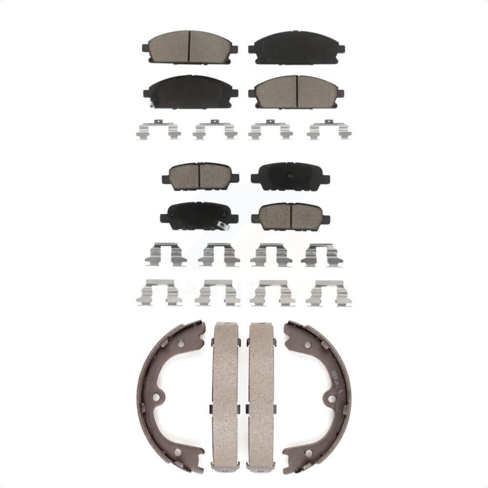Transit Auto - KCN-100076 - Front and Rear Disc Brake Pad Kits image 1