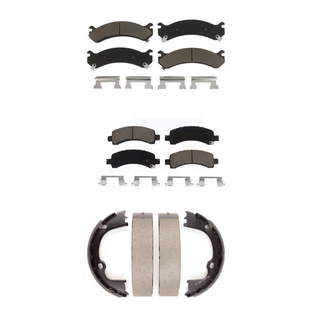 Transit Auto - KCN-100081 - Front and Rear Disc Brake Pad Kits image 1