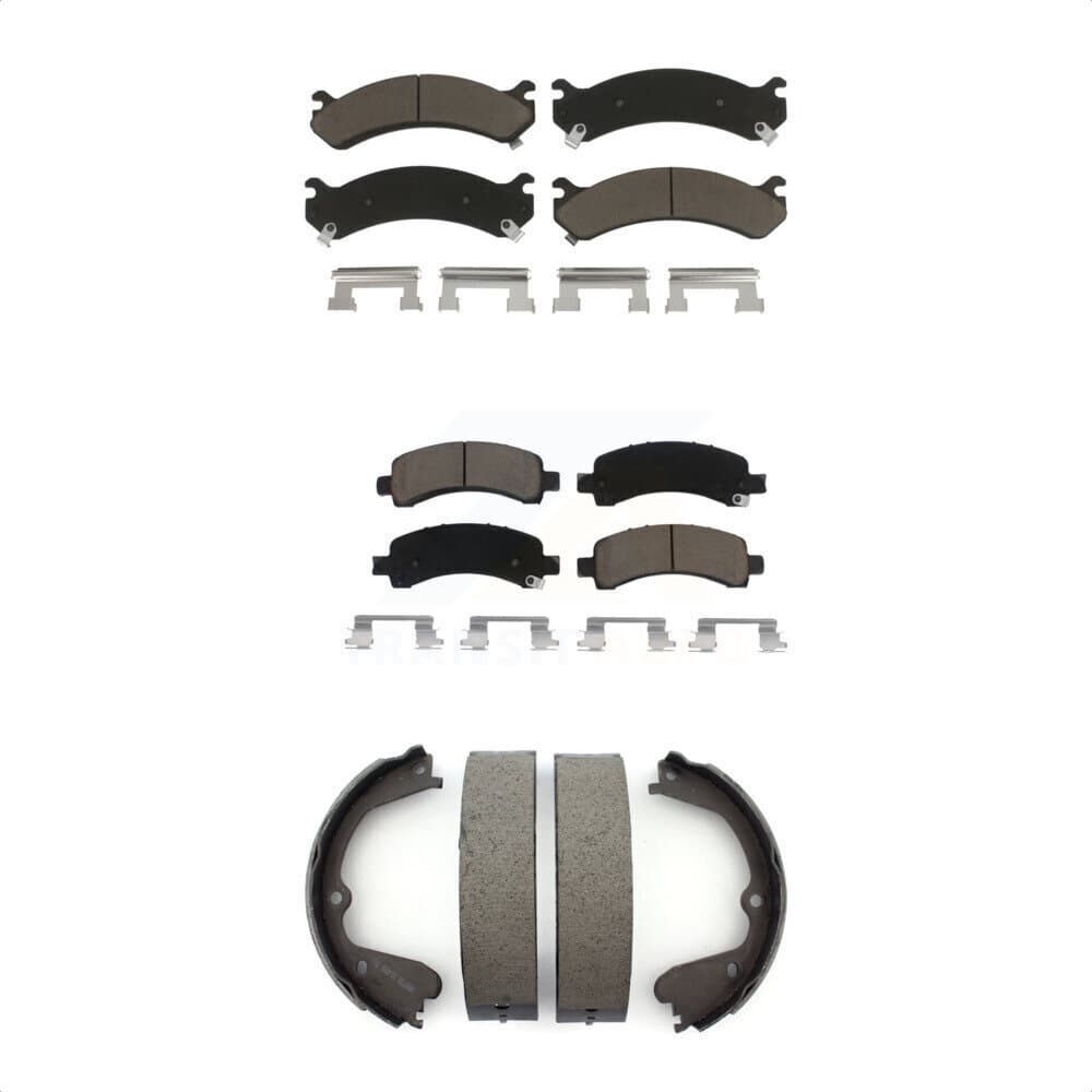 Transit Auto - KCN-100083 - Front and Rear Disc Brake Pad Kits image 1