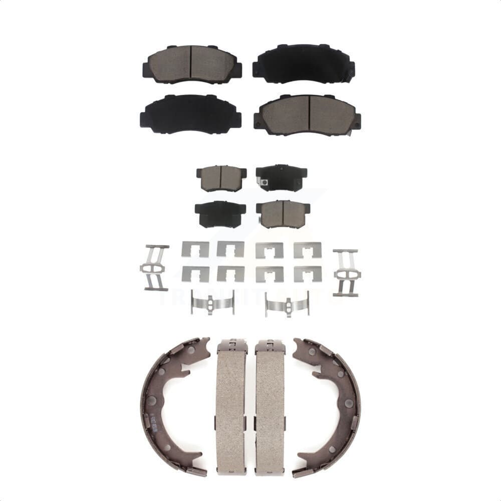 Transit Auto - KCN-100087 - Front and Rear Disc Brake Pad Kits image 1