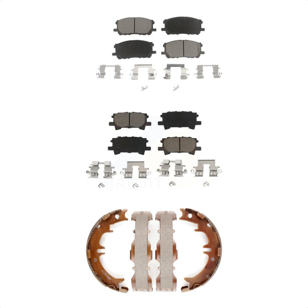 Transit Auto - KCN-100088 - Front and Rear Disc Brake Pad Kits image 1