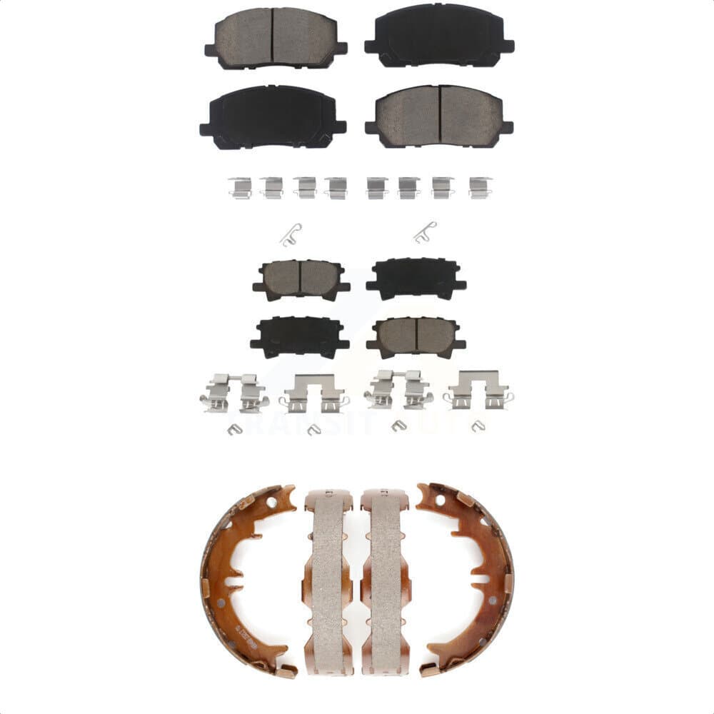 Transit Auto - KCN-100091 - Front and Rear Disc Brake Pad Kits image 1