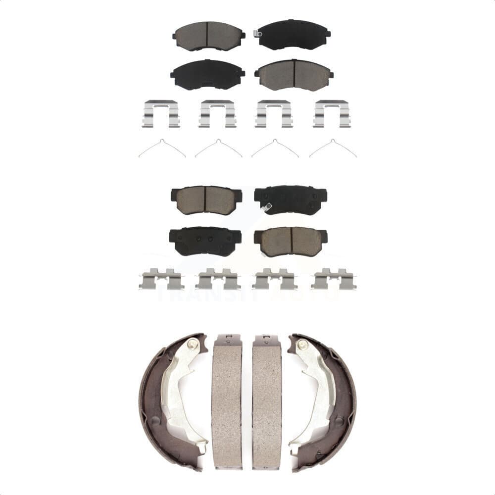 Transit Auto - KCN-100095 - Front and Rear Disc Brake Pad Kits image 1