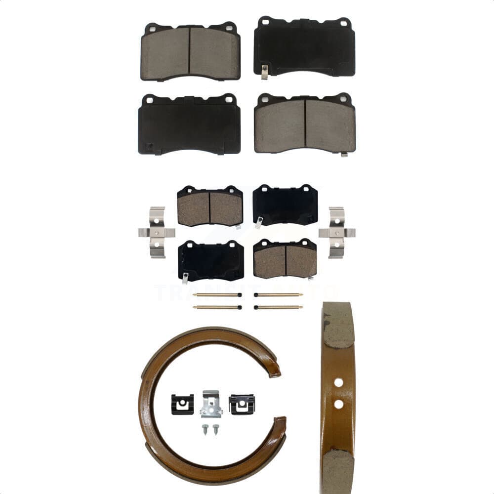 Transit Auto - KCN-100103 - Front and Rear Disc Brake Pad Kits image 1