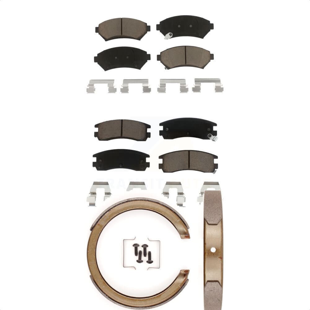 Transit Auto - KCN-100108 - Front and Rear Disc Brake Pad Kits image 1