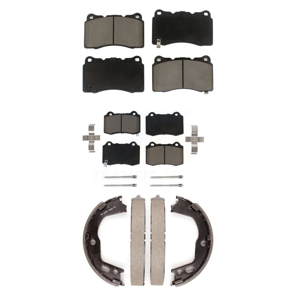 Transit Auto - KCN-100114 - Front and Rear Disc Brake Pad Kits image 1