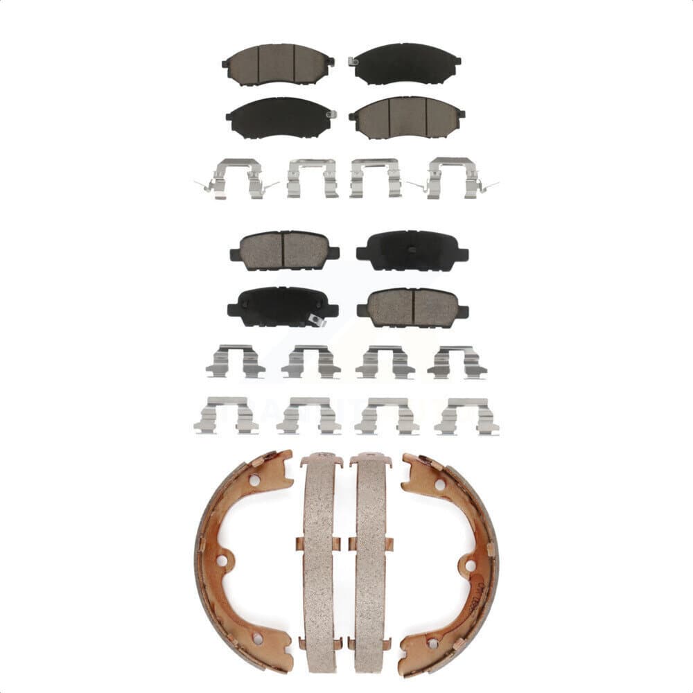 Transit Auto - KCN-100121 - Front and Rear Disc Brake Pad Kits image 1