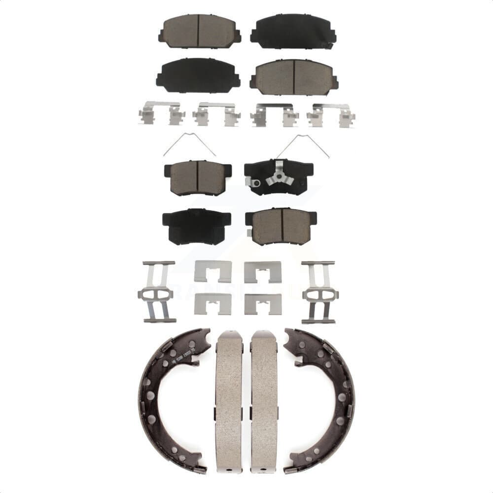 Transit Auto - KCN-100123 - Front and Rear Disc Brake Pad Kits image 1