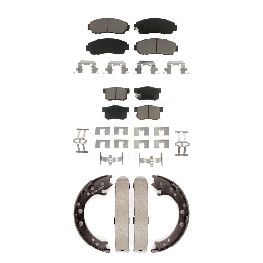 Transit Auto - KCN-100126 - Front and Rear Disc Brake Pad Kits image 1