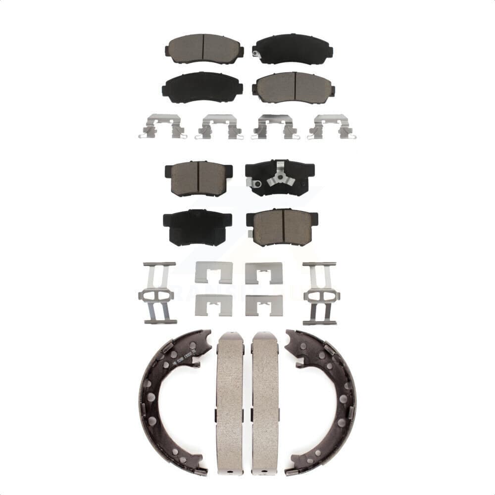 Transit Auto - KCN-100127 - Front and Rear Disc Brake Pad Kits image 1