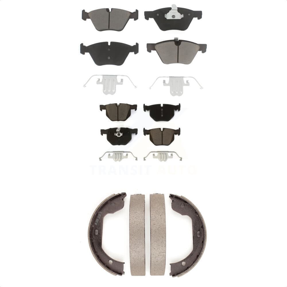 Transit Auto - KCN-100153 - Front and Rear Disc Brake Pad Kits image 1