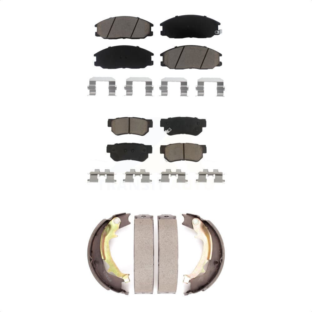Transit Auto - KCN-100156 - Front and Rear Disc Brake Pad Kits image 1