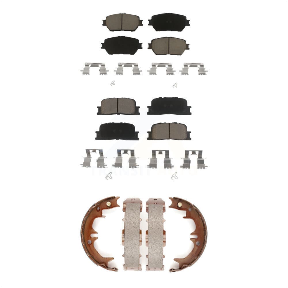 Transit Auto - KCN-100190 - Front and Rear Disc Brake Pad Kits image 1
