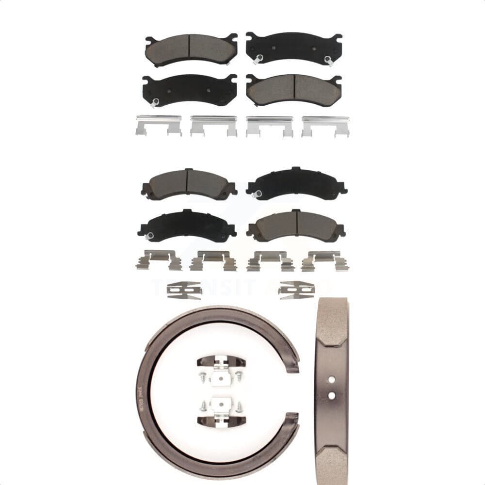 Transit Auto - KCN-100208 - Front and Rear Disc Brake Pad Kits image 1