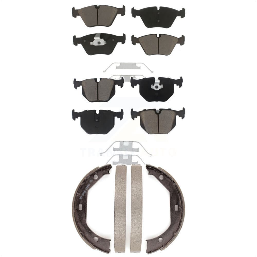 Transit Auto - KCN-100225 - Front and Rear Disc Brake Pad Kits image 1