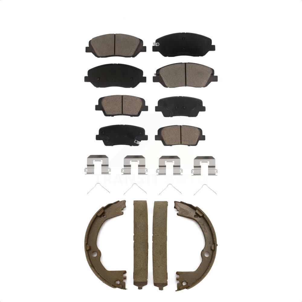 Transit Auto - KCN-100238 - Front and Rear Disc Brake Pad Kits image 1