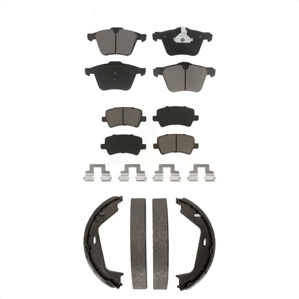 Transit Auto - KCN-100270 - Front and Rear Disc Brake Pad Kits image 1
