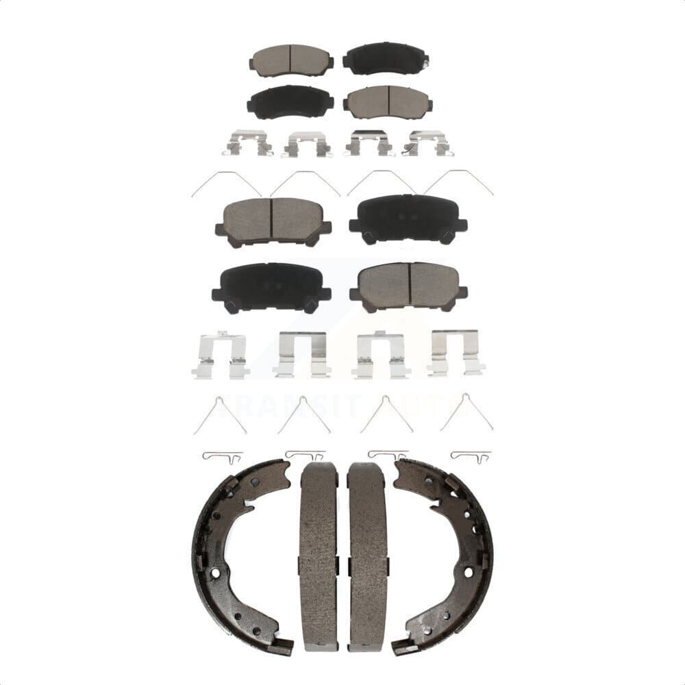 Transit Auto - KCN-100287 - Front and Rear Disc Brake Pad Kits image 1
