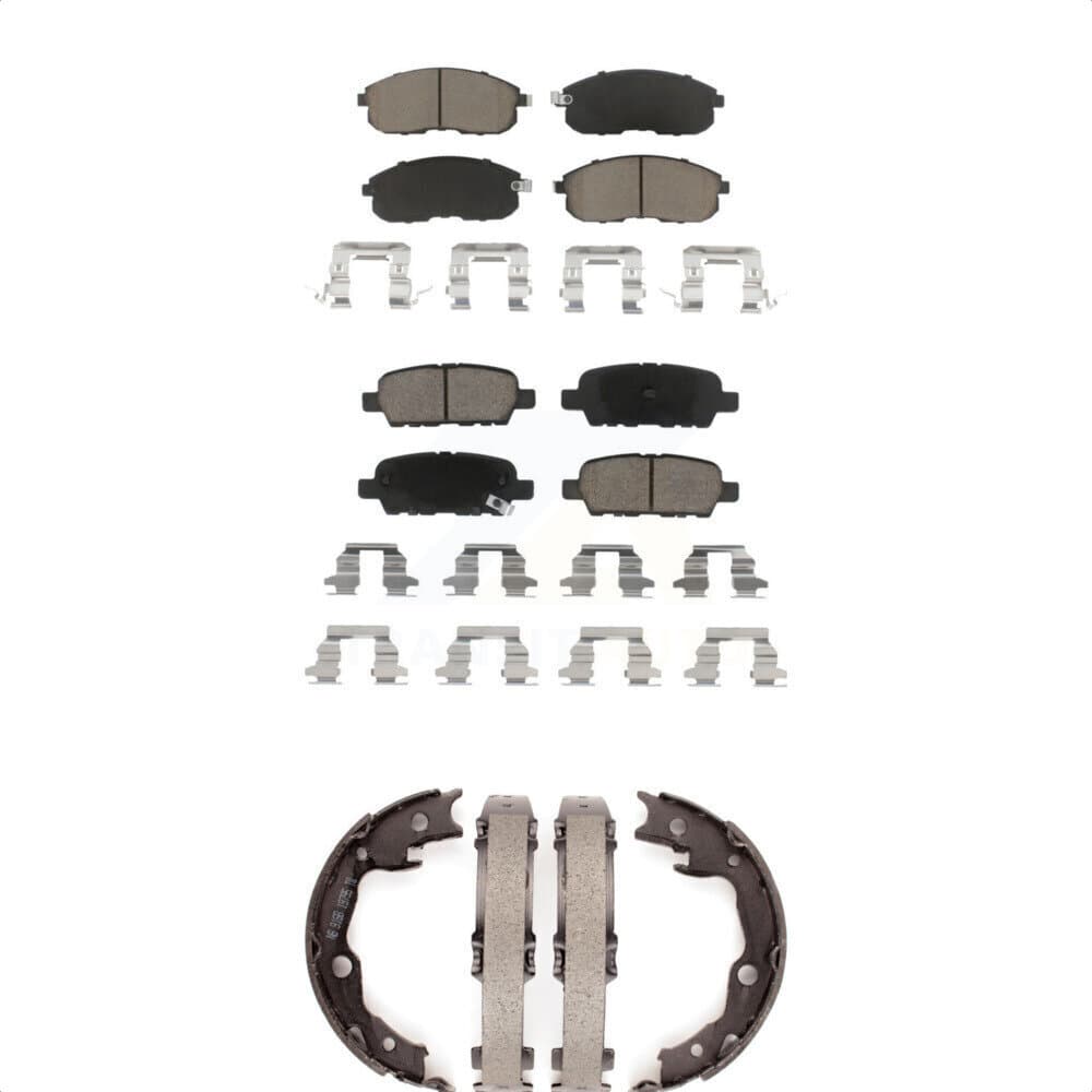Transit Auto - KCN-100293 - Front and Rear Disc Brake Pad Kits image 1