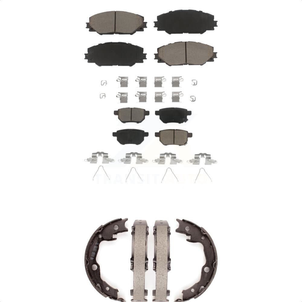 Transit Auto - KCN-100299 - Front and Rear Disc Brake Pad Kits image 1