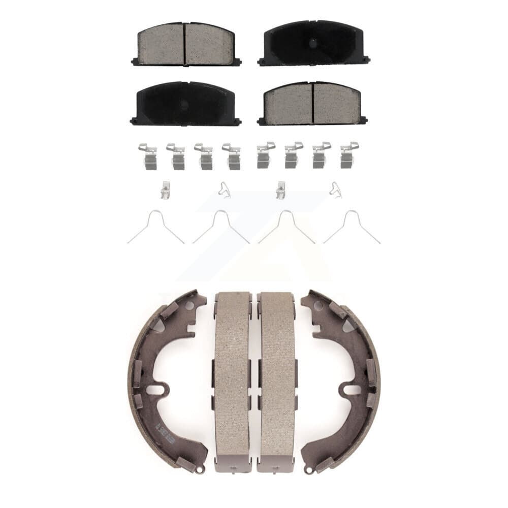 Transit Auto - KCN-100306 - Front and Rear Disc Brake Pad Kits image 1