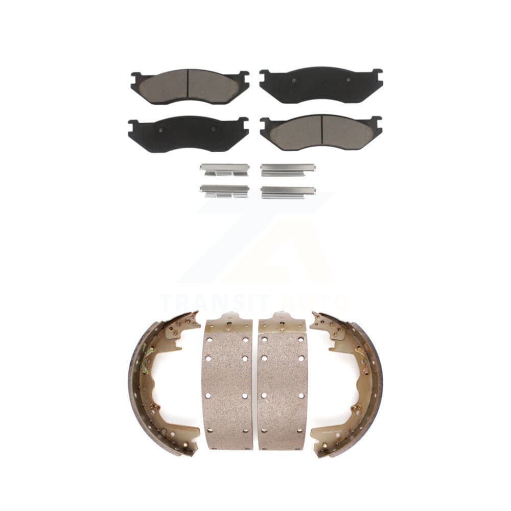 Transit Auto - KCN-100315 - Front and Rear Disc Brake Pad Kits image 1