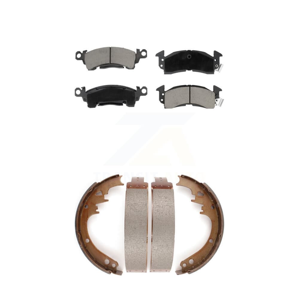 Transit Auto - KCN-100320 - Front and Rear Disc Brake Pad Kits image 1