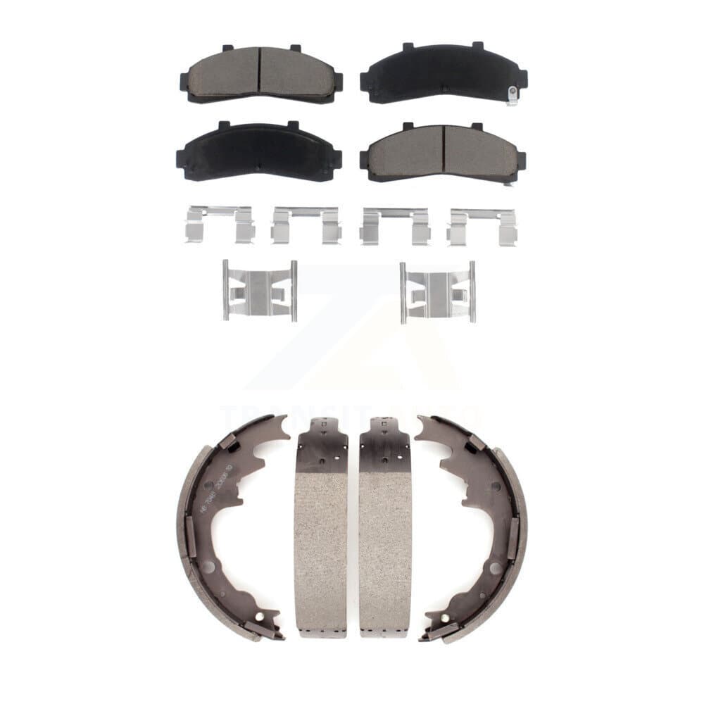 Transit Auto - KCN-100325 - Front and Rear Disc Brake Pad Kits image 1