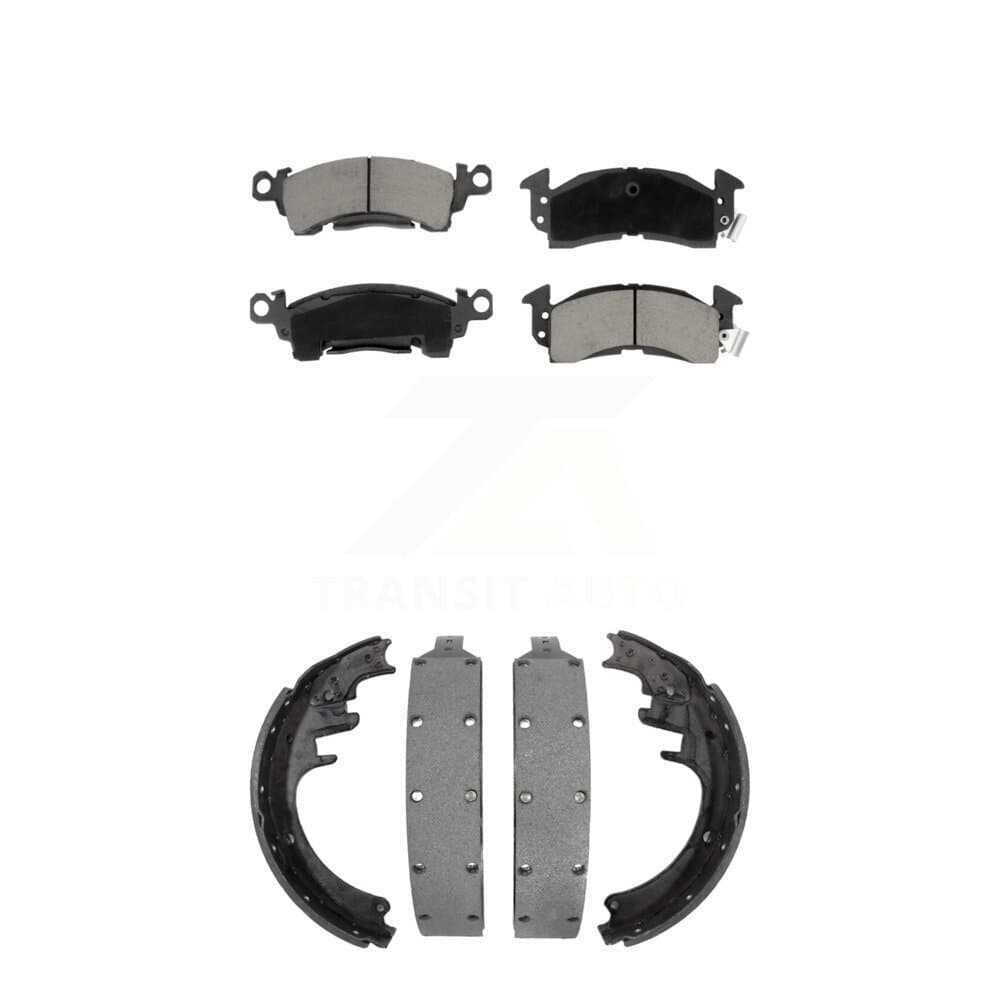 Transit Auto - KCN-100346 - Front and Rear Disc Brake Pad Kits image 1