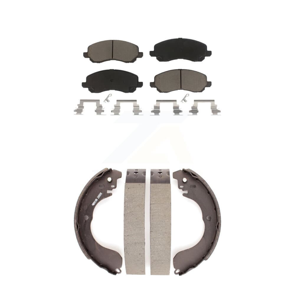 Transit Auto - KCN-100347 - Front and Rear Disc Brake Pad Kits image 1