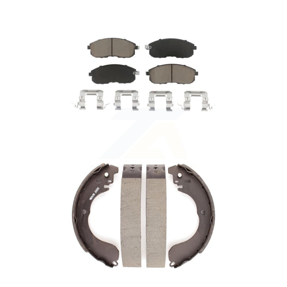 Transit Auto - KCN-100348 - Front and Rear Disc Brake Pad Kits image 1