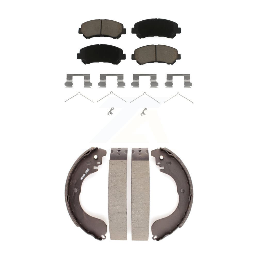Transit Auto - KCN-100352 - Front and Rear Disc Brake Pad Kits image 1