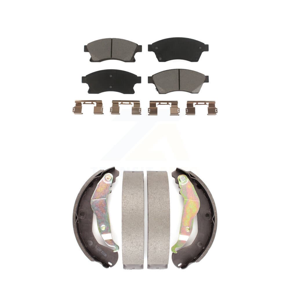 Transit Auto - KCN-100354 - Front and Rear Disc Brake Pad Kits image 1