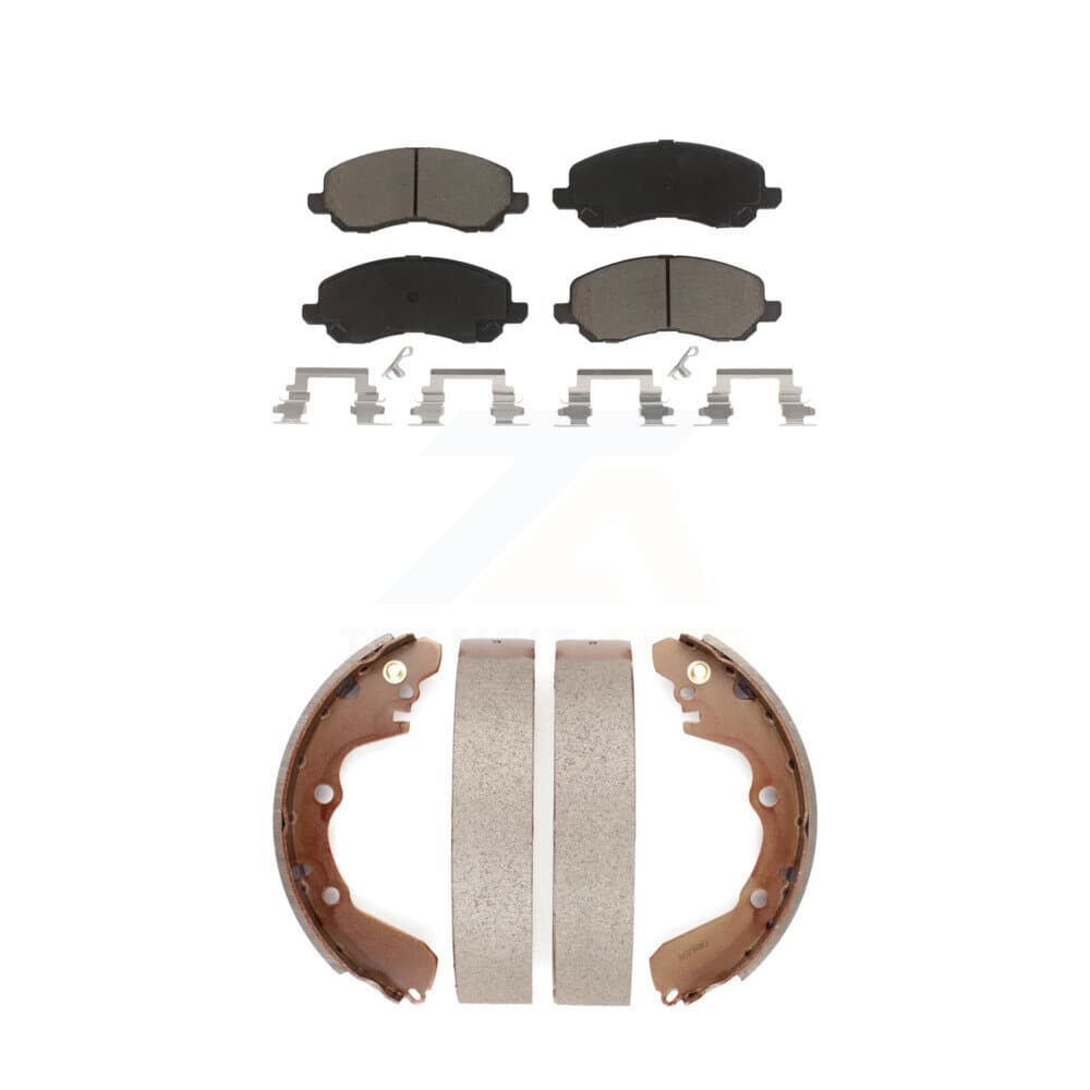 Transit Auto - KCN-100367 - Front and Rear Disc Brake Pad Kits image 1