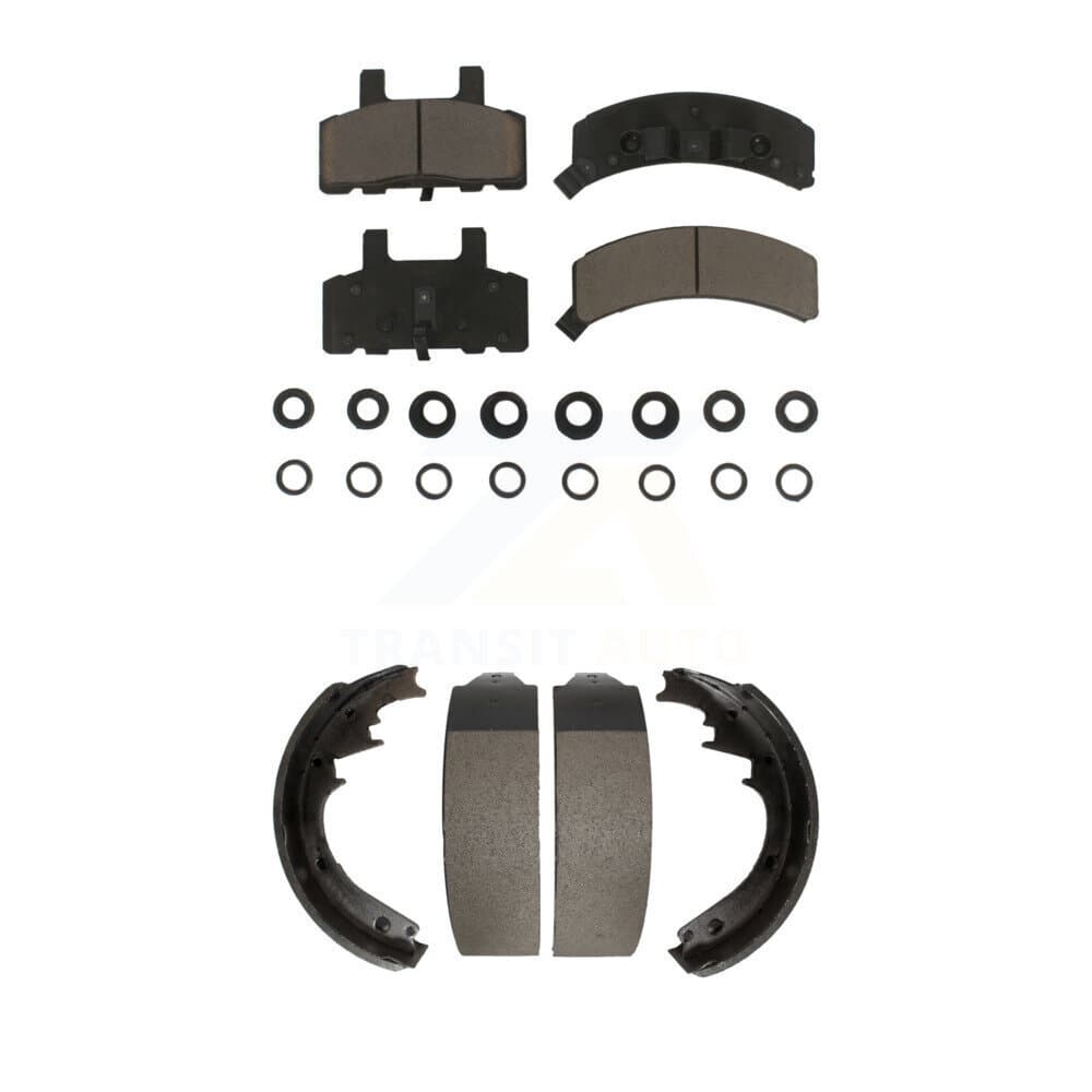 Transit Auto - KCN-100370 - Front and Rear Disc Brake Pad Kits image 1