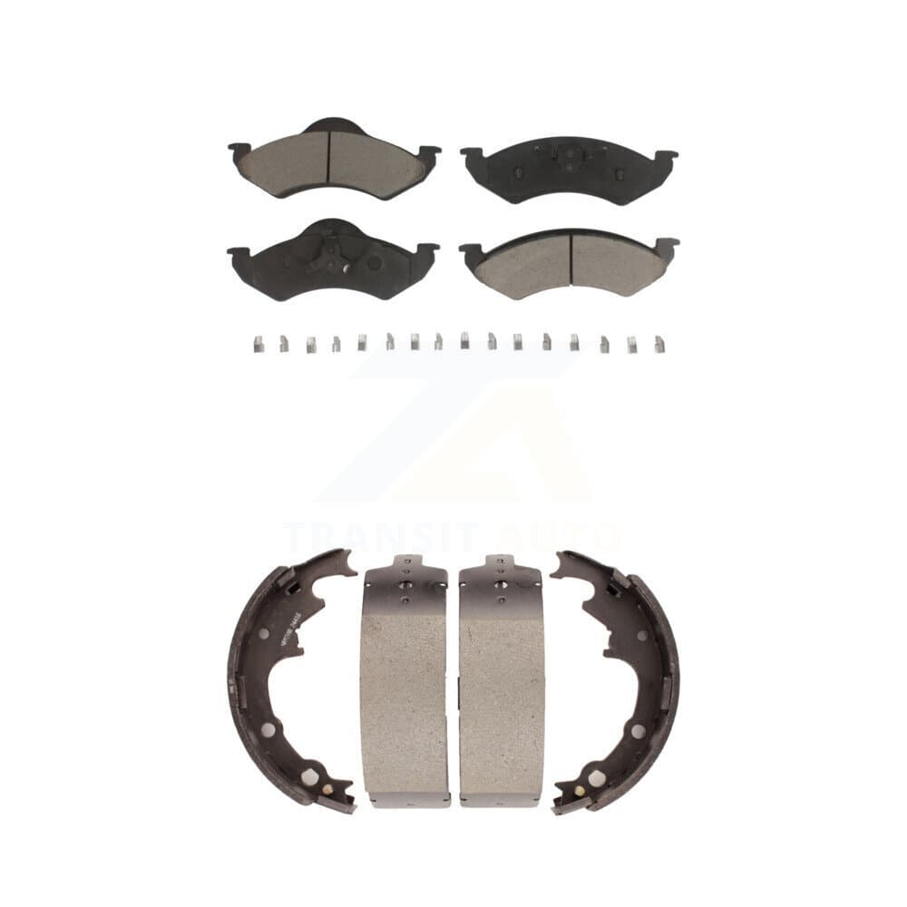 Transit Auto - KCN-100380 - Front and Rear Disc Brake Pad Kits image 1