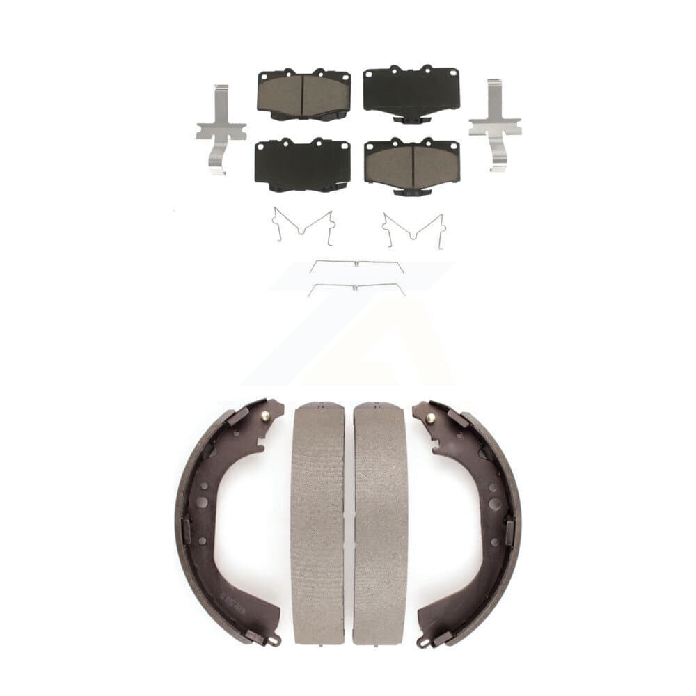 Transit Auto - KCN-100384 - Front and Rear Disc Brake Pad Kits image 1