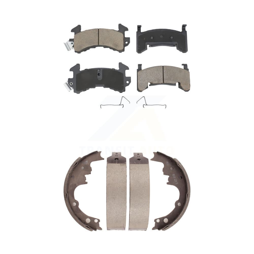 Transit Auto - KCN-100388 - Front and Rear Disc Brake Pad Kits image 1