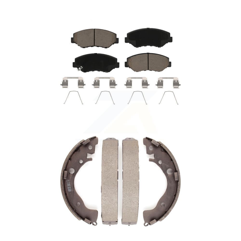 Transit Auto - KCN-100400 - Front and Rear Disc Brake Pad Kits image 1