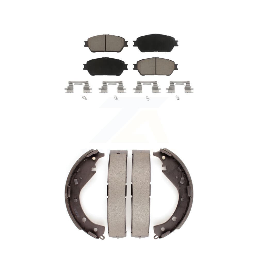 Transit Auto - KCN-100407 - Front and Rear Disc Brake Pad Kits image 1