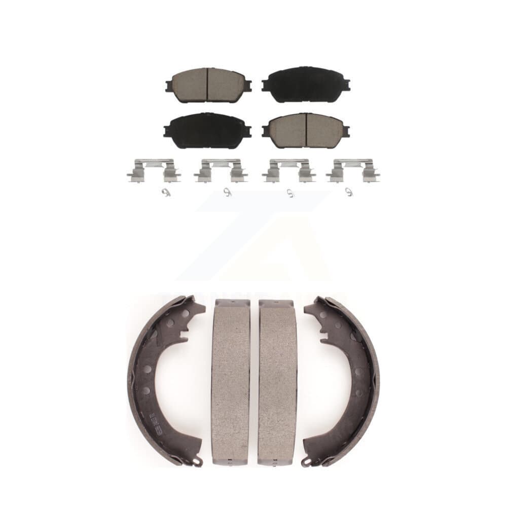 Transit Auto - KCN-100409 - Front and Rear Disc Brake Pad Kits image 1