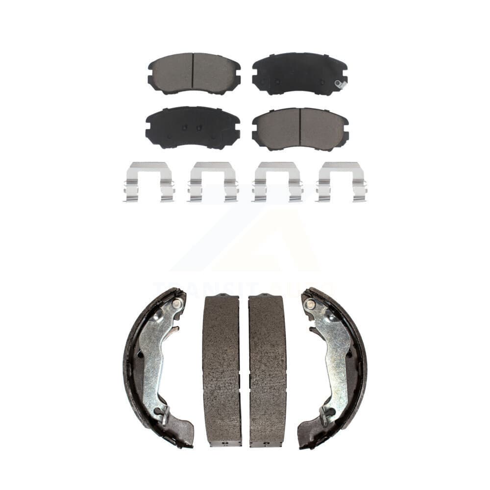 Transit Auto - KCN-100415 - Front and Rear Disc Brake Pad Kits image 1