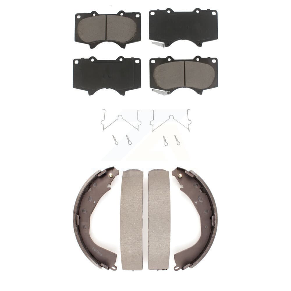 Transit Auto - KCN-100427 - Front and Rear Disc Brake Pad Kits image 1